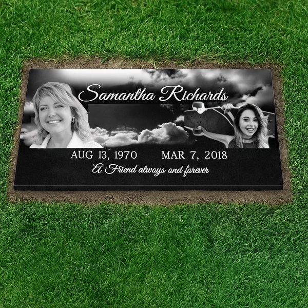 Памятник ФП-006 свеча чёрный гранит